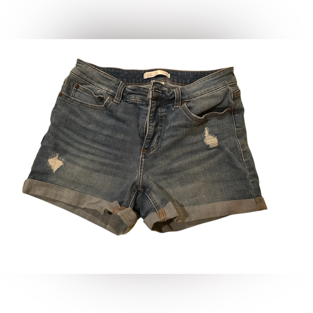LC LAUREN CONRAD JEAN SHORTS SIZE 8